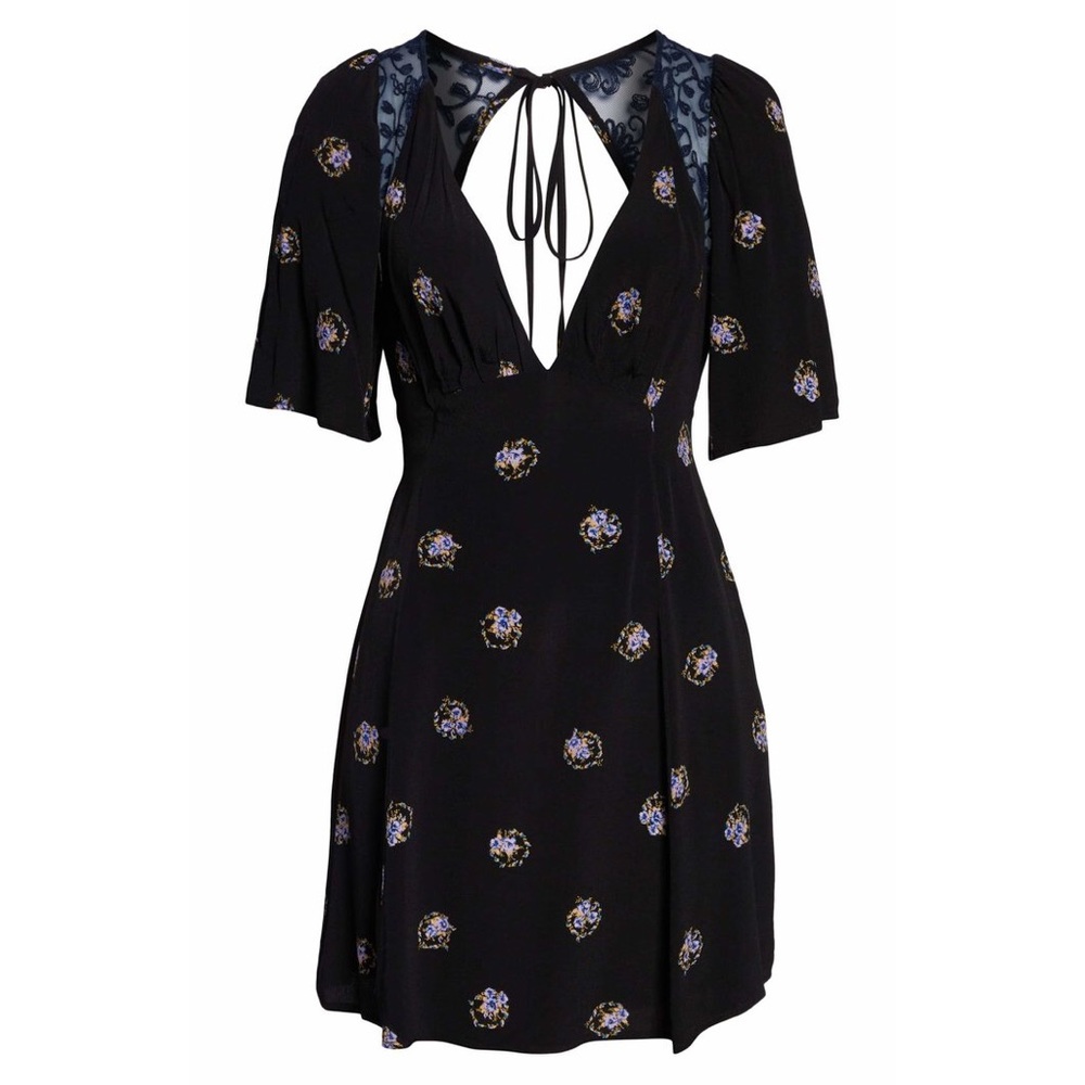 Free People Mocking Bird Open Back Dress NWT - Picture 7 of 8